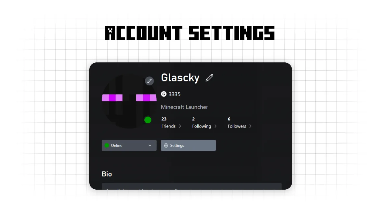Open Account settings in your Xbox profile